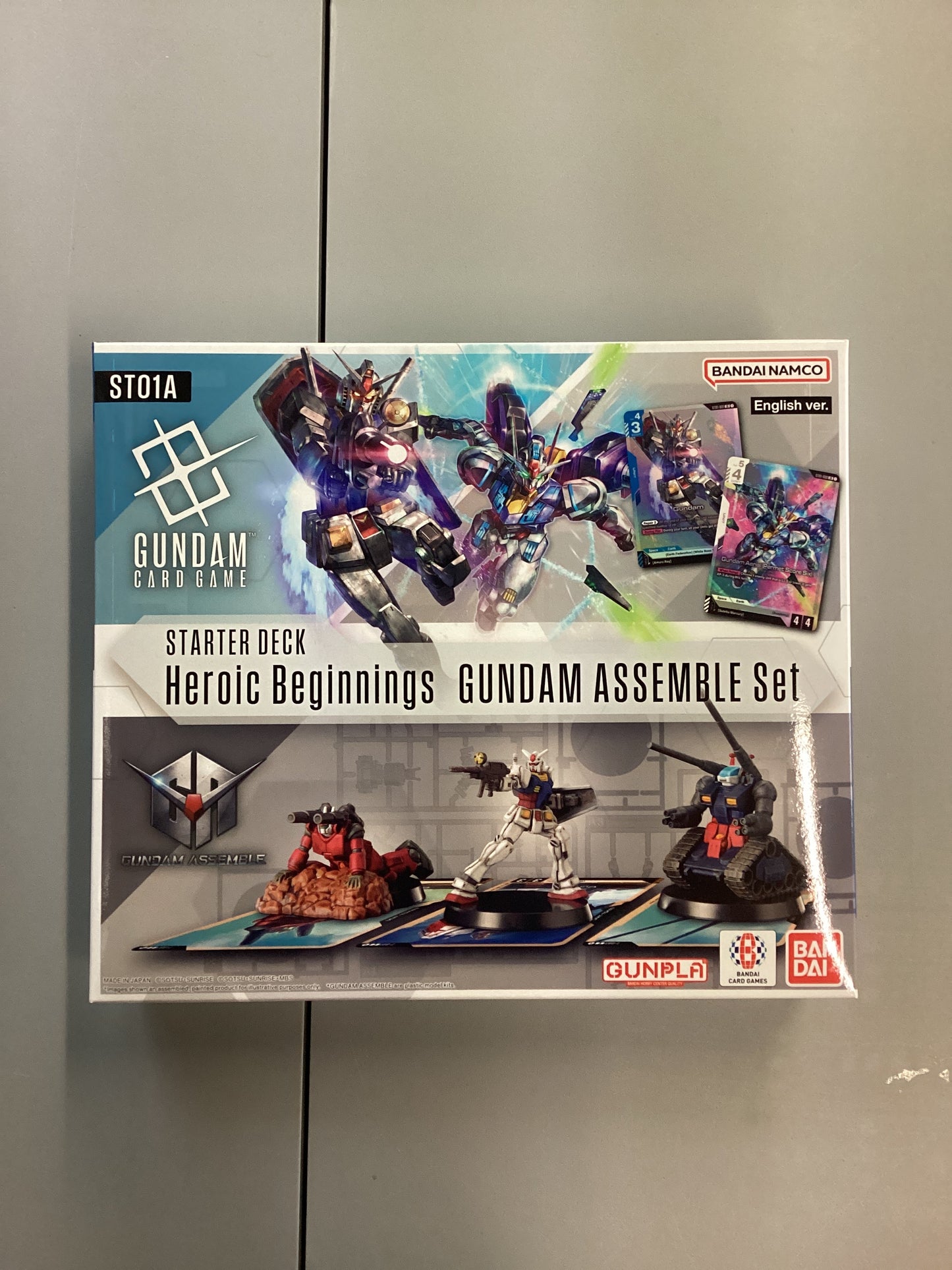 Gundam Card Game Starter Deck Heroic Beginnings Gundam Assemble Set