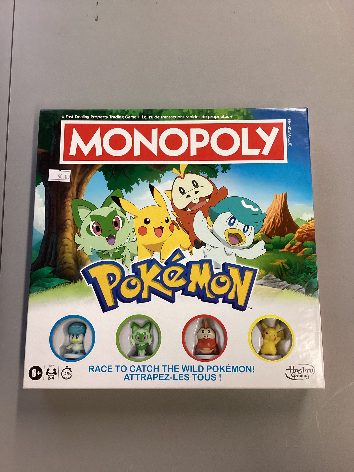 Monopoly Pokemon Scarlet And Violet Board Game
