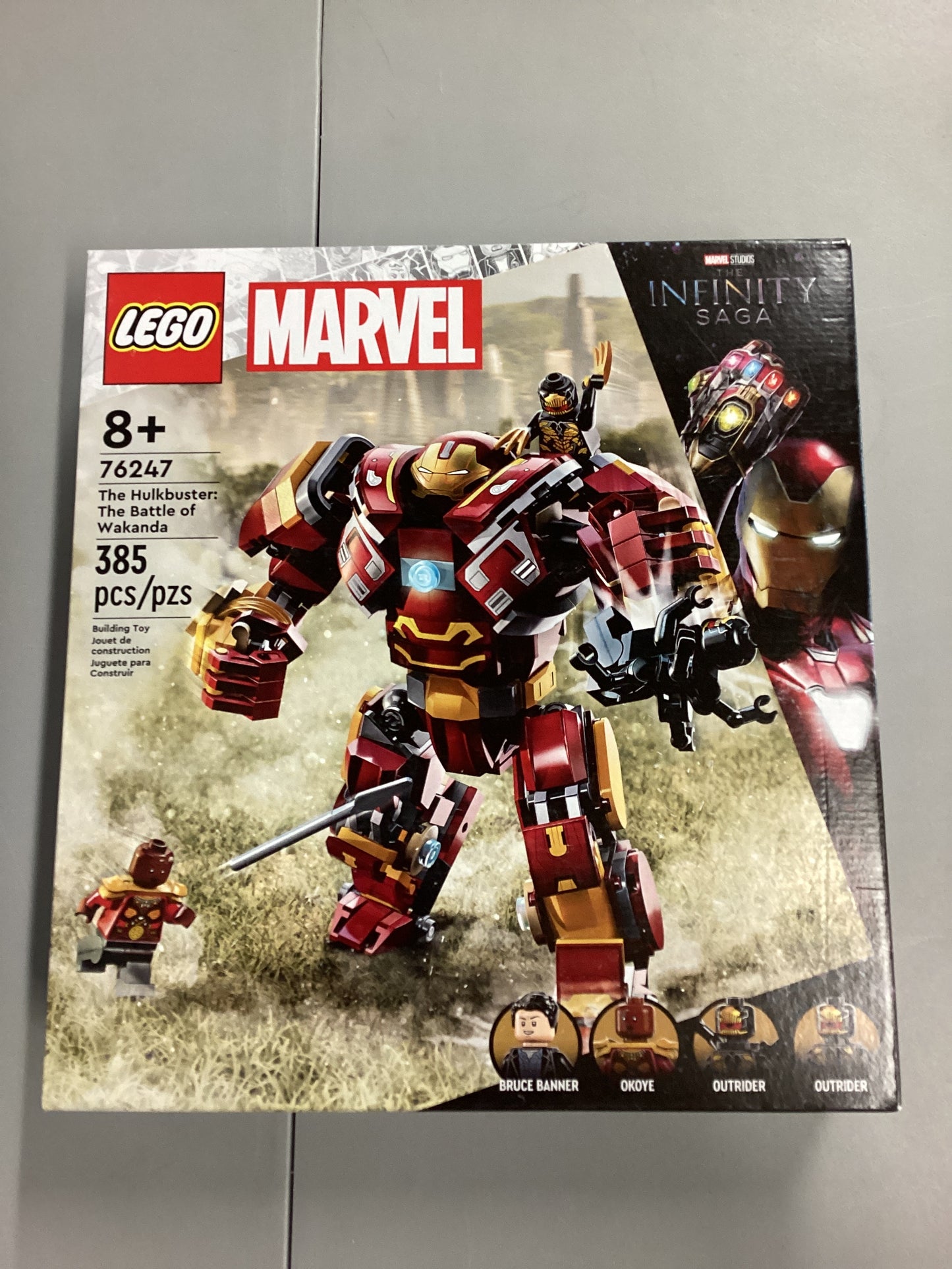 Lego Marvel The Hulkbuster The Battle Of Wakanda (76247)