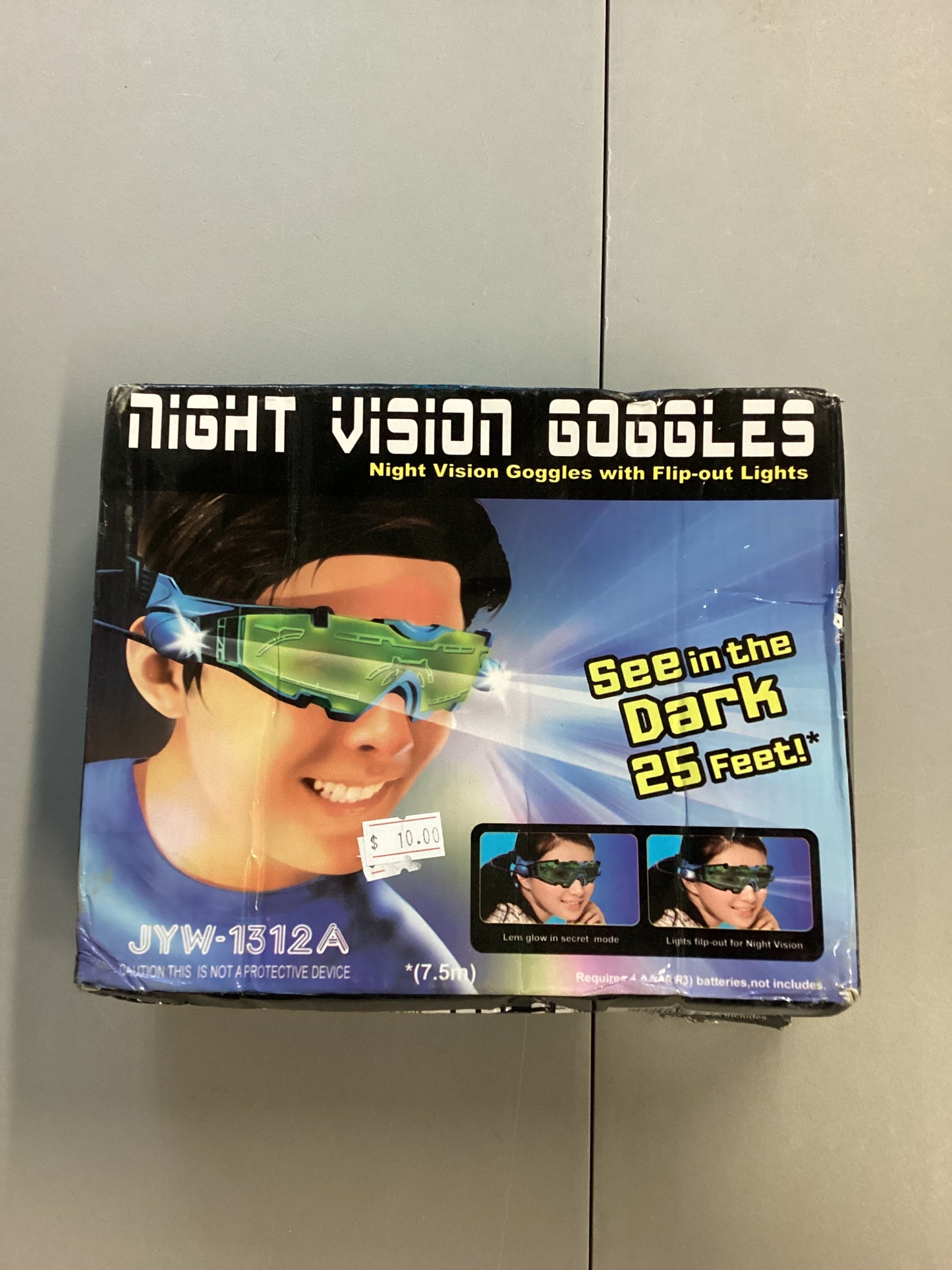 Night Vision Goggles With Flip-Out Lights