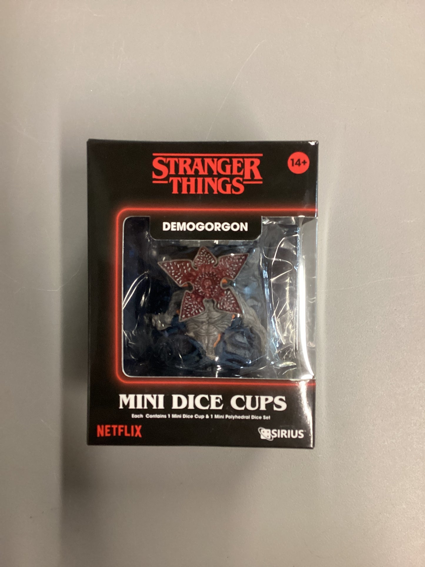 Stranger Things Mini Dice Cups Demogorgon