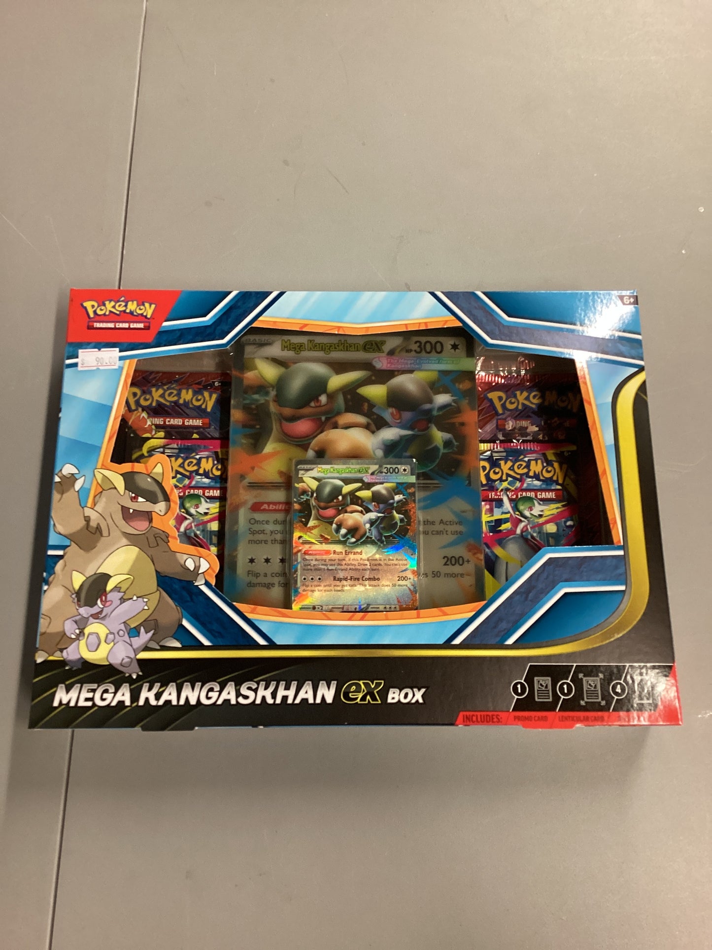 Pokemon TCG Mega Kangaskhan ex Box