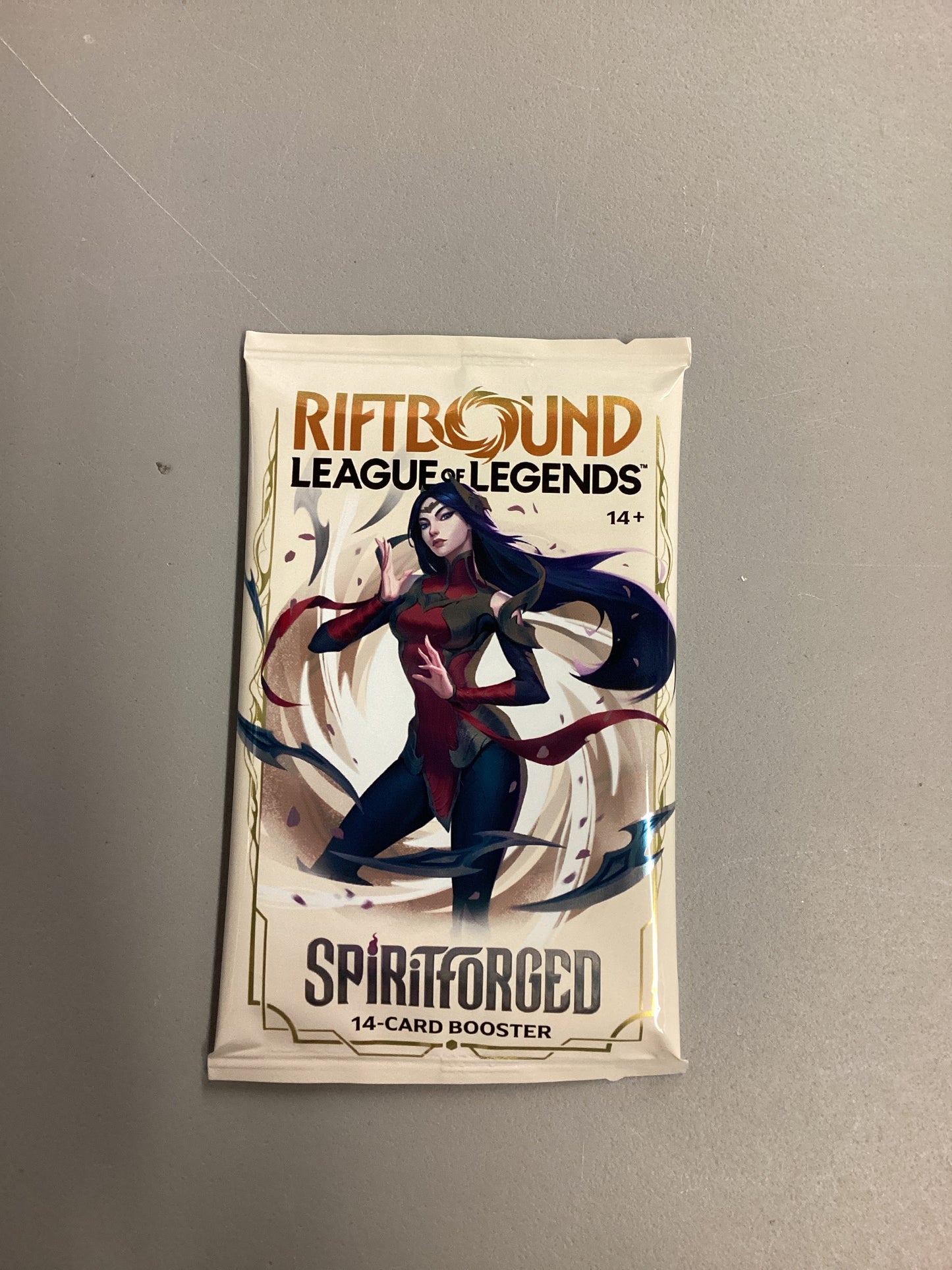 Riftbound League Of Legends Trading Card Game Spiritforged Sealed Booster Pack