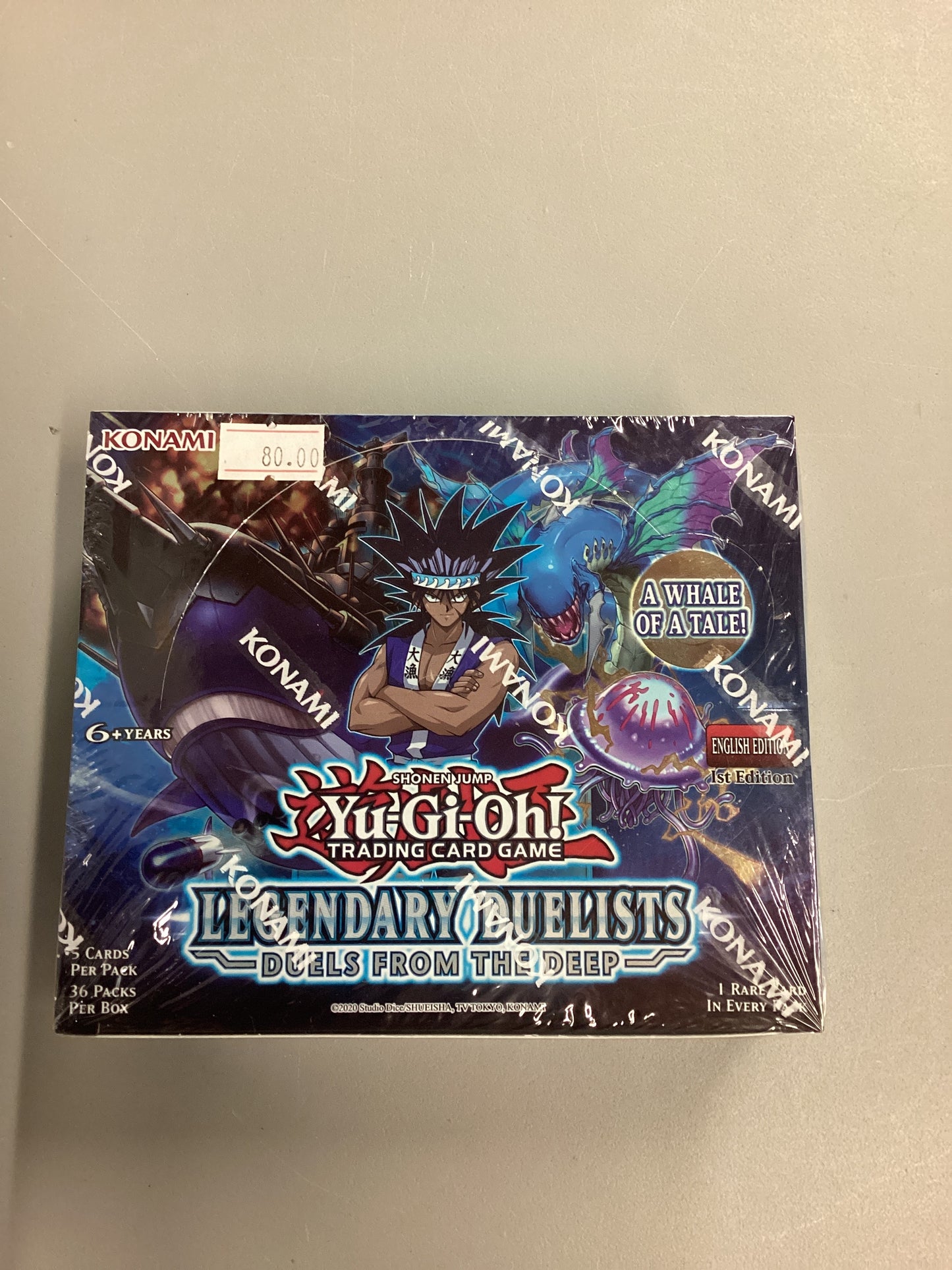 Yu-Gi-Oh! Legendary Duelists Duels From The Deep 1st Editiom Sealed Booster Box