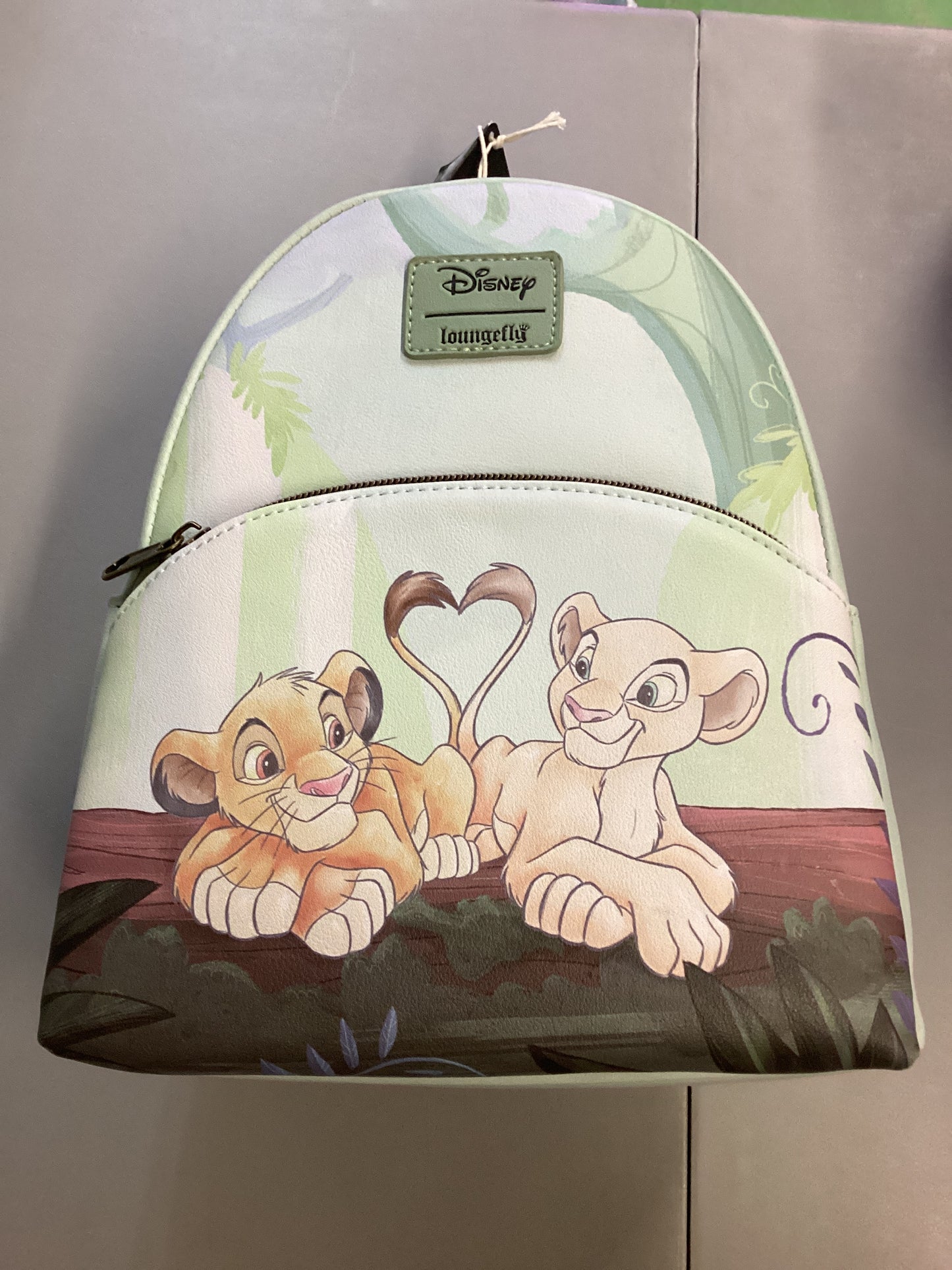 The Lion King Nala And Simba Heart Loungefly Mini Backpack