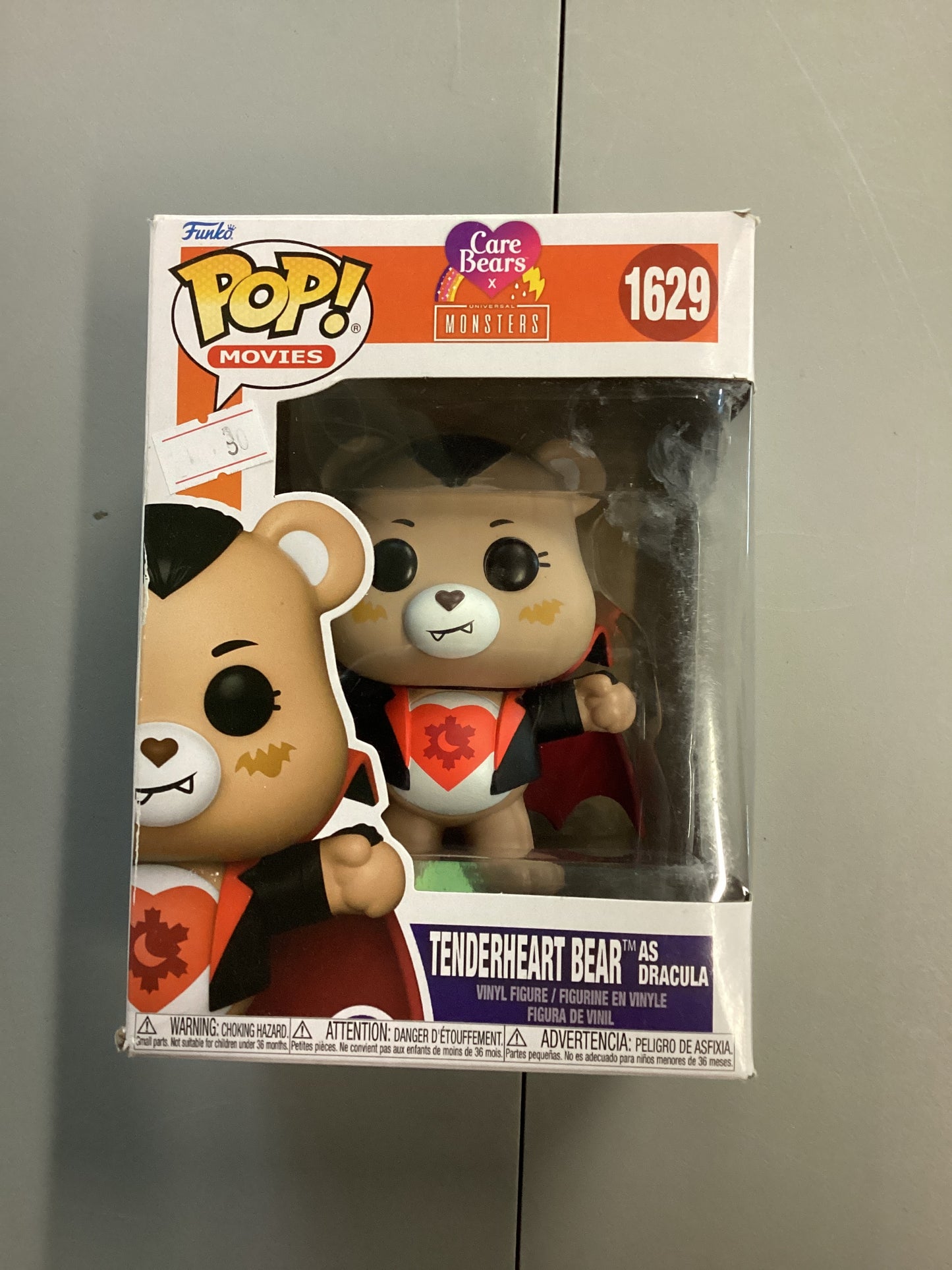 Funko Pop Care Bears Tenderheart Bear As Dracula 1629