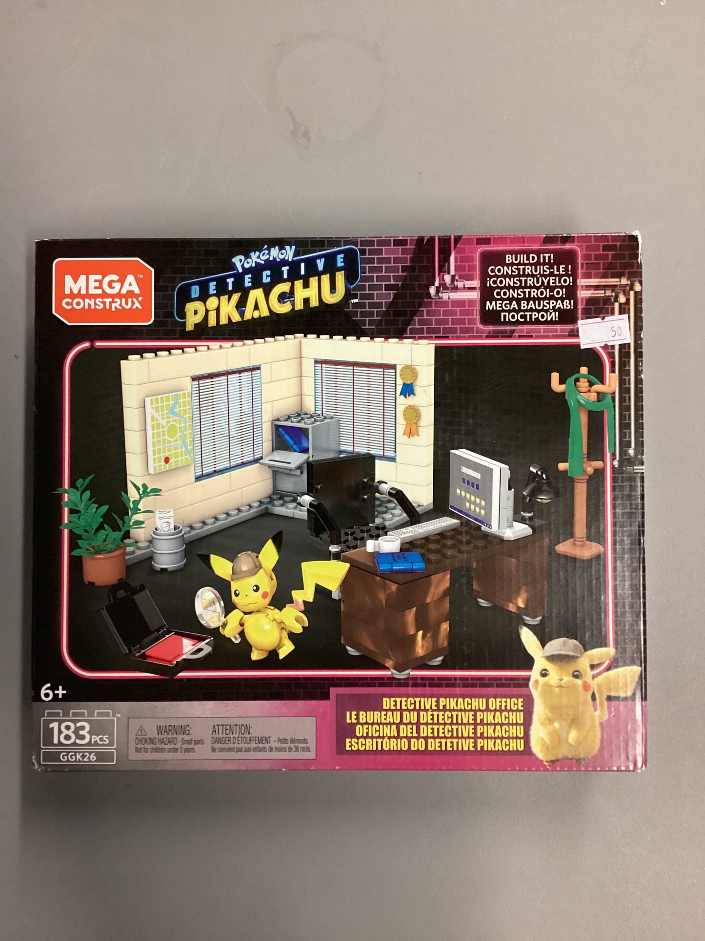 Mega Construx Detective Pikachu Detective Pikachu Office