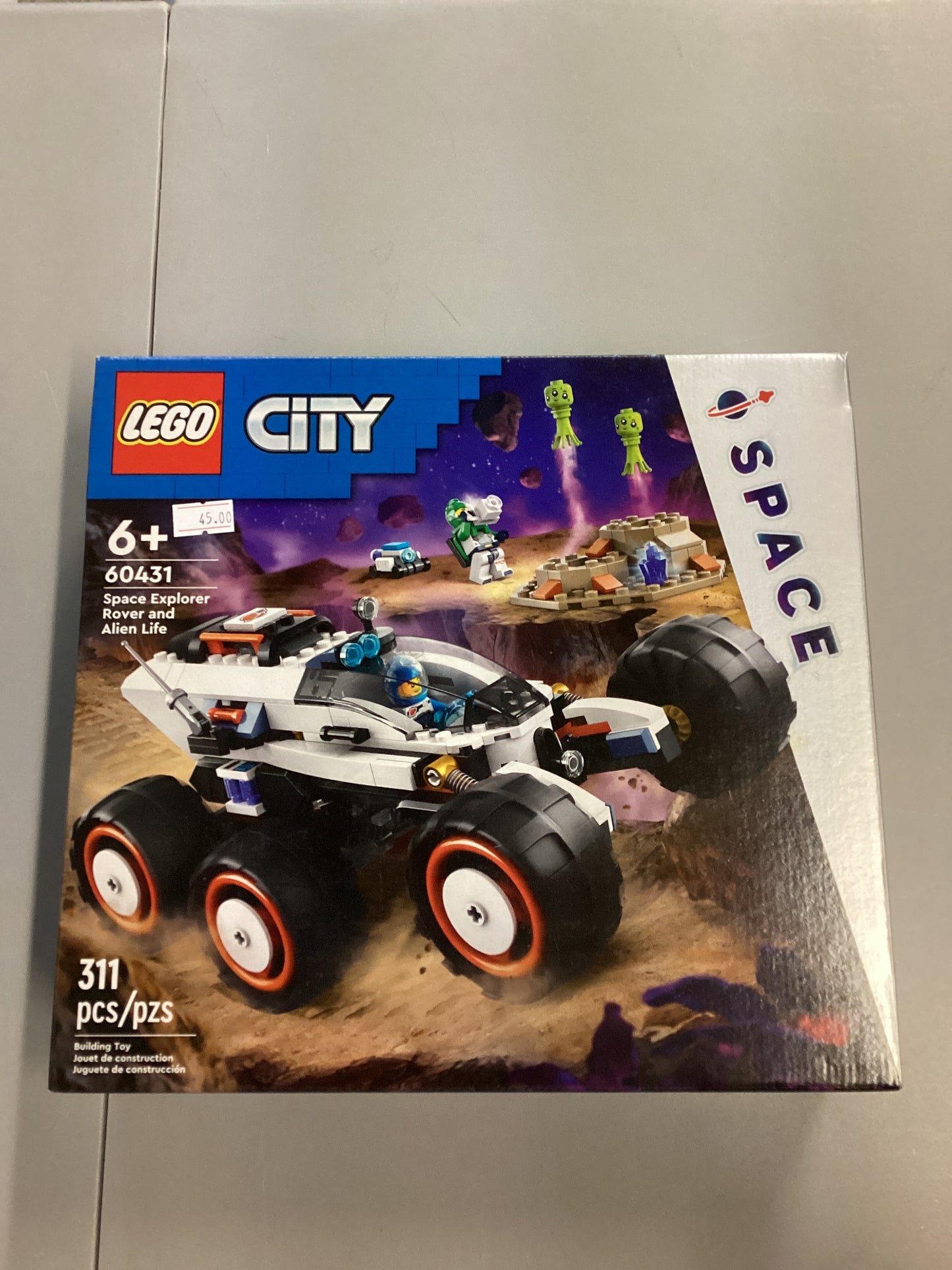 Lego City Space Explorer Rover And Alien Life (60431)