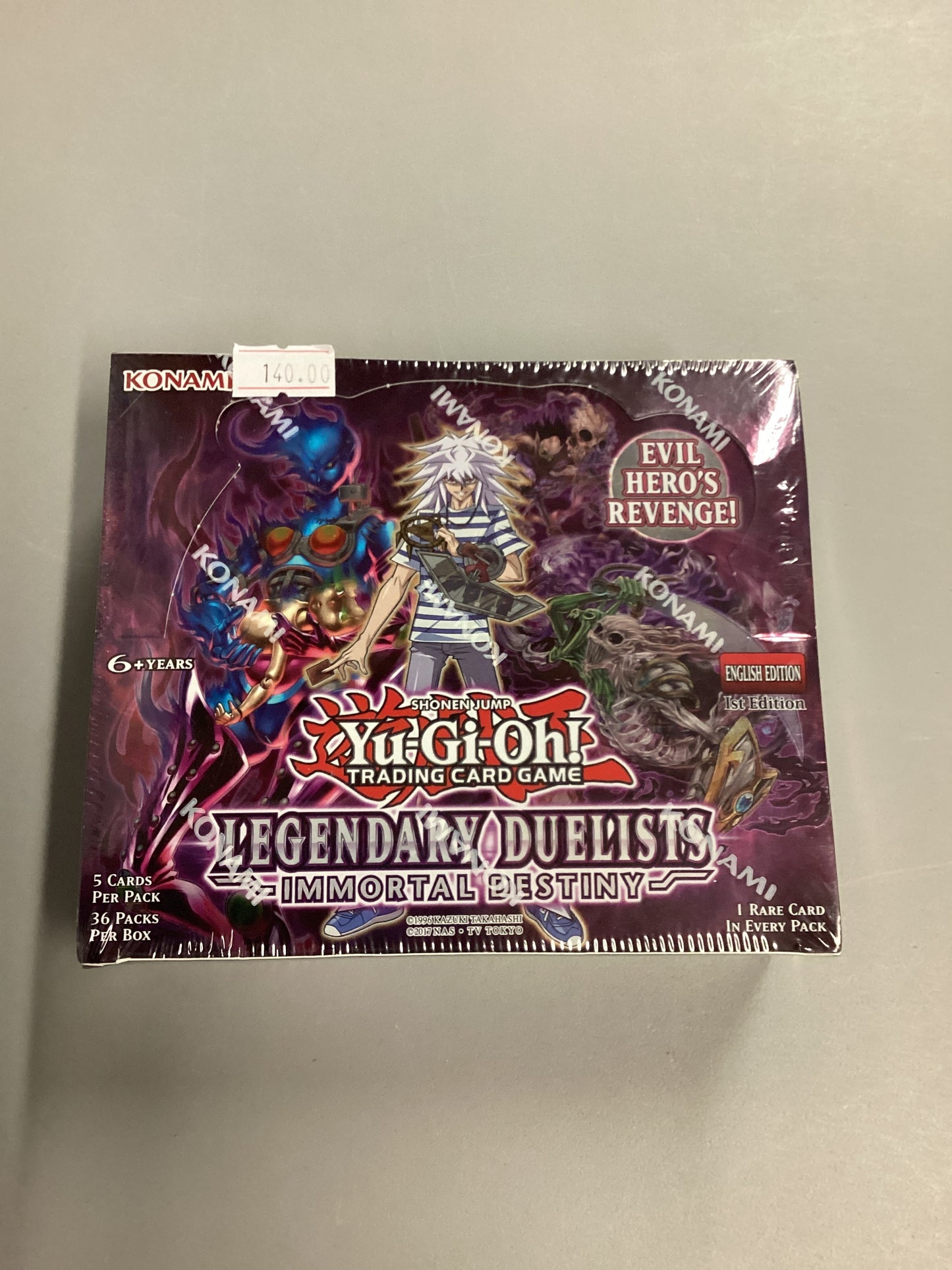 Yu-Gi-Oh! Legendary Duelists Immortal Destiny 1st Edition Sealed Booster Box