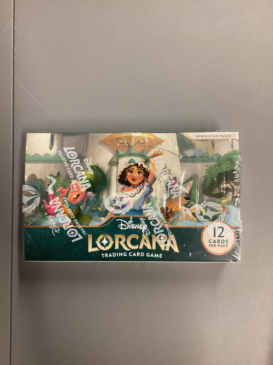 Disney Lorcana Trading Card Game Archazias Island Sealed Booster Box
