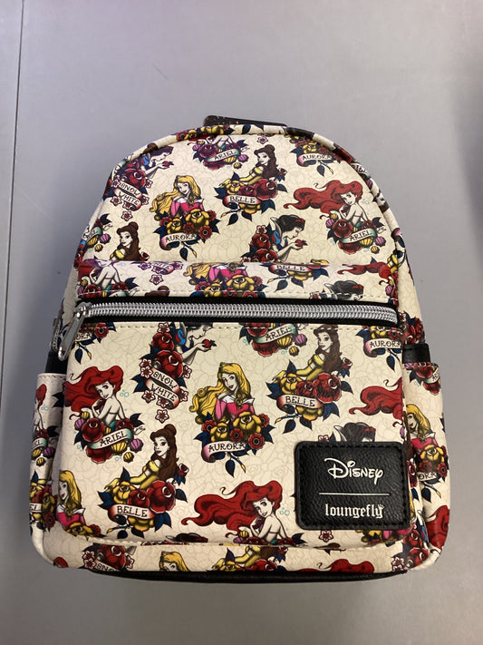 Disney Princess Tattoo Loungefly Mini Backpack