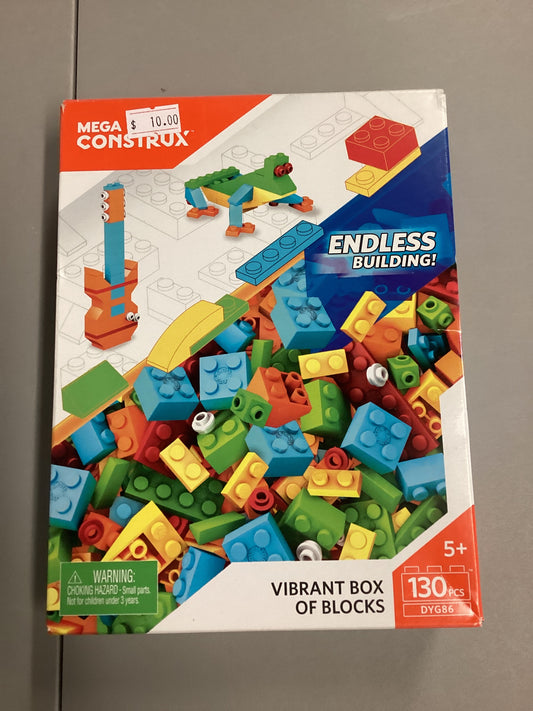 Mega Construx Vibrant Box Of Blocks