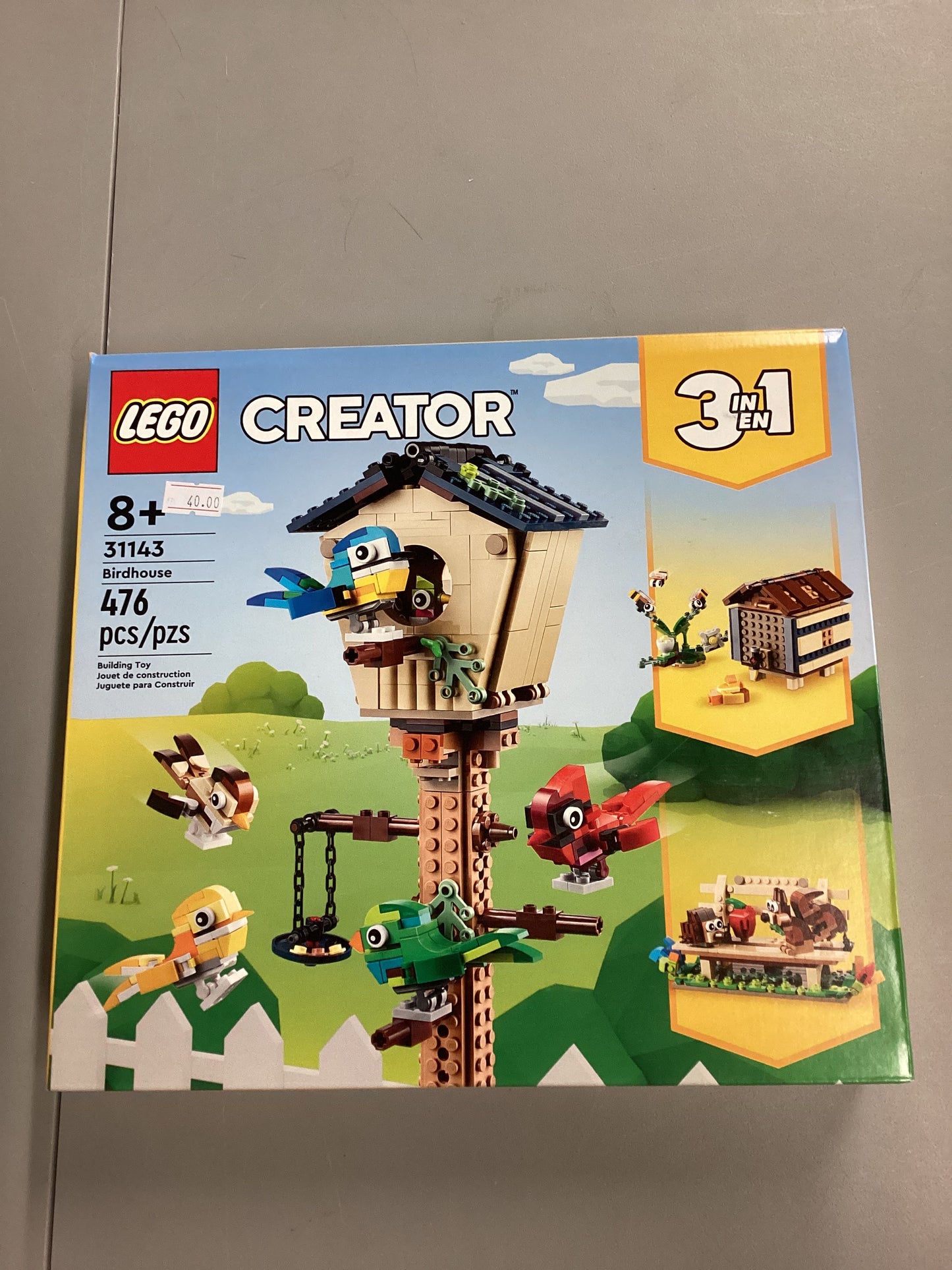Lego Creator 3 In 1 Birdhouse (31143)