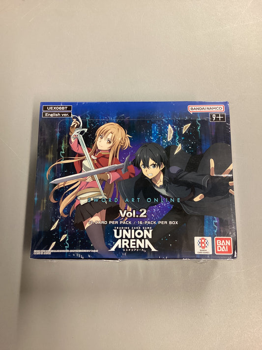 Union Arena Sword Art Online Volume 2 Sealed Booster Box