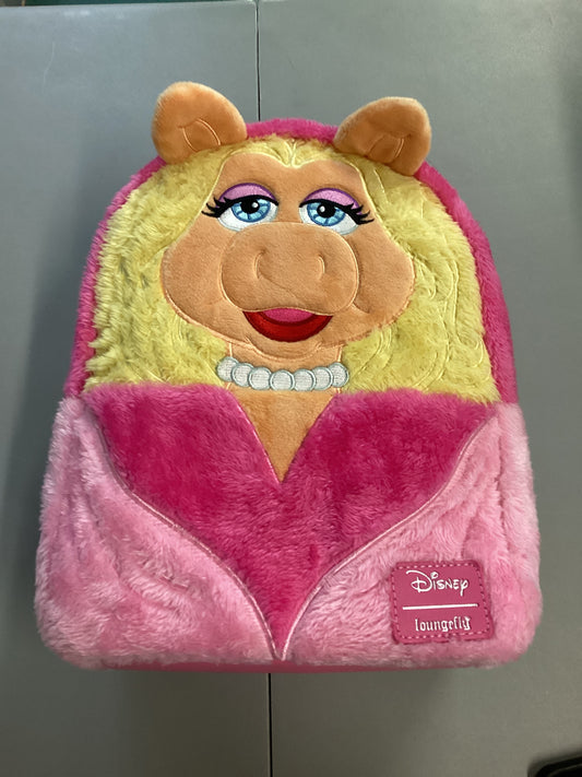 Disney The Muppets Miss Piggy Plush Mini Backpack