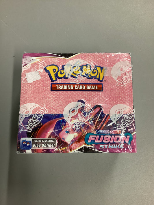 Pokemon Sword And Shield Fusion Strike Sealed Booster Box