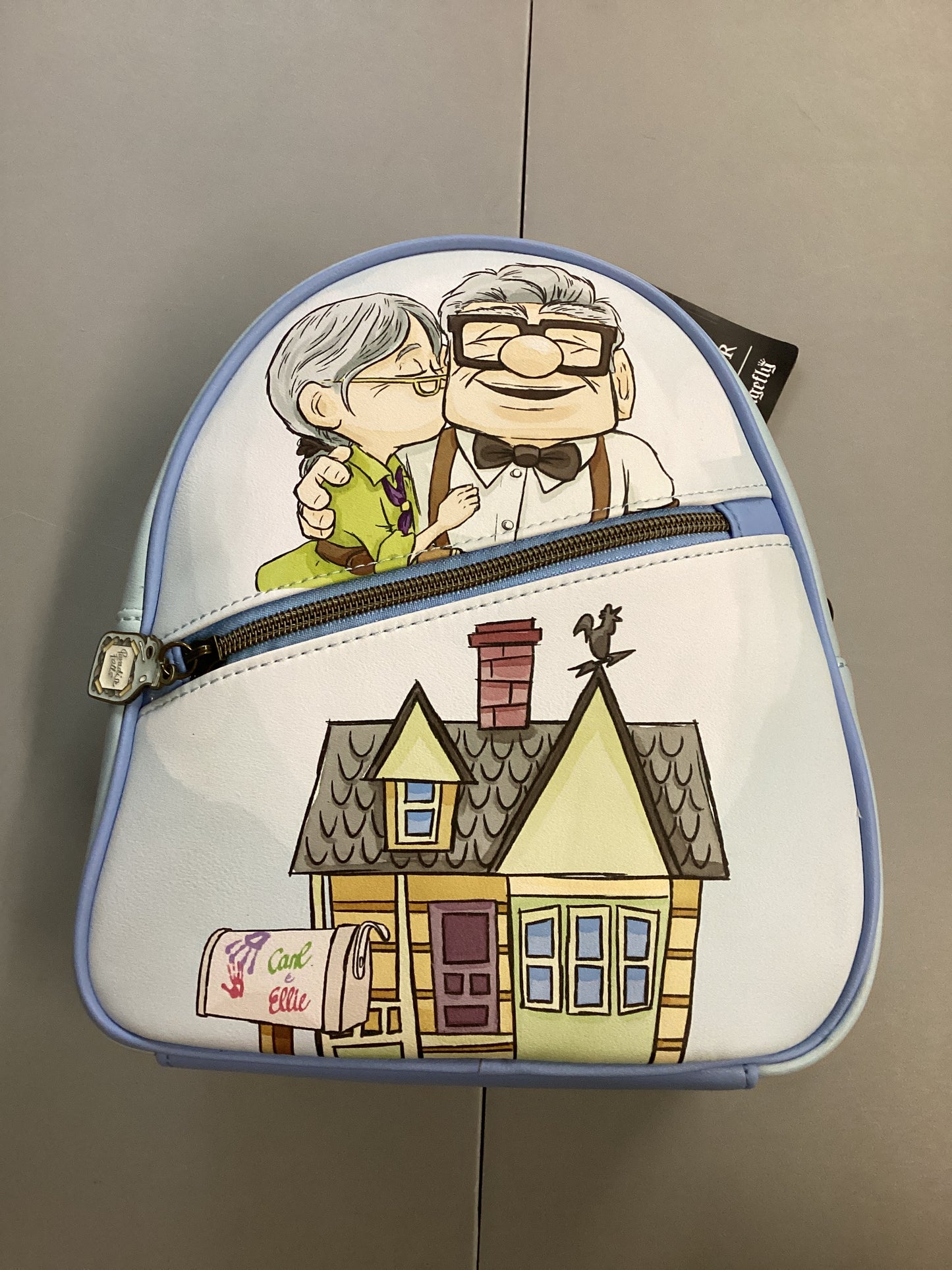 Disney Pixar Up Carl And Ellie House Loungefly Mini Backpack
