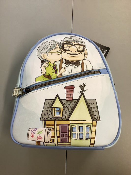 Disney Pixar Up Carl And Ellie House Loungefly Mini Backpack
