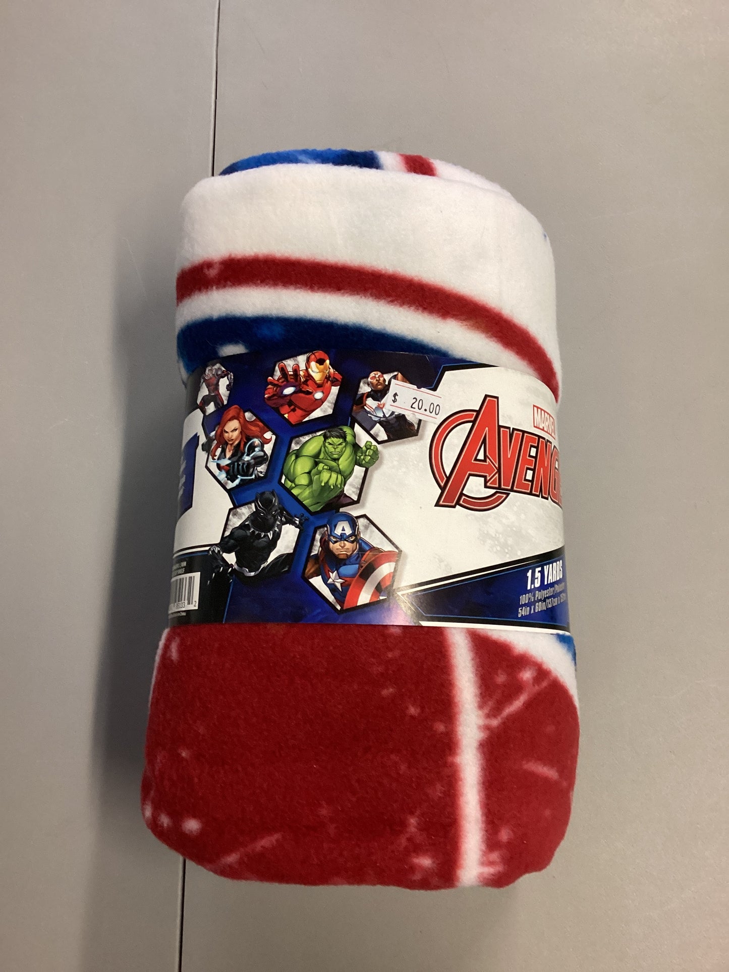 Marvel Avengers Fleece Throw Blanket