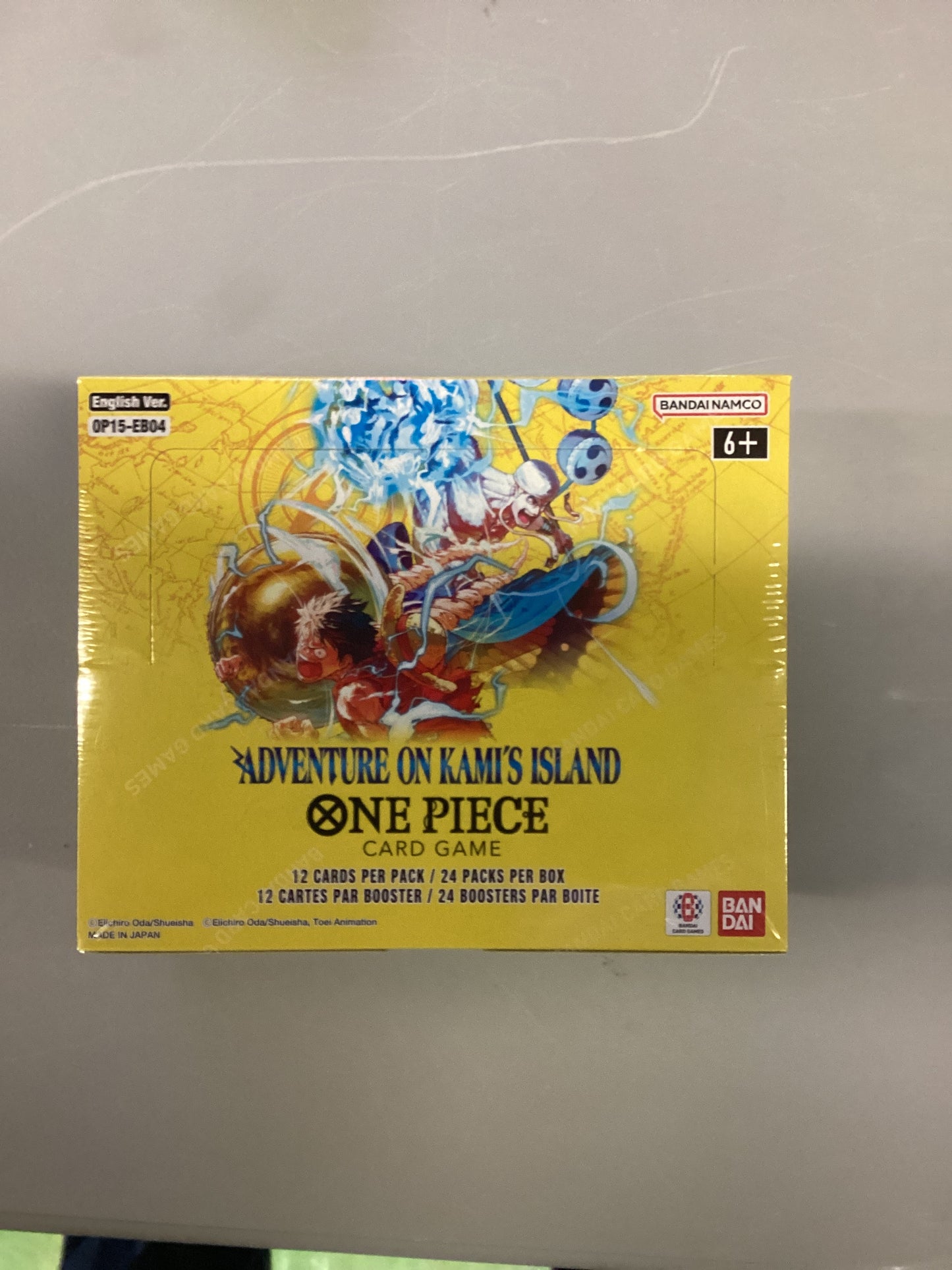 One Piece Adventure On Kamis Island Booster Box