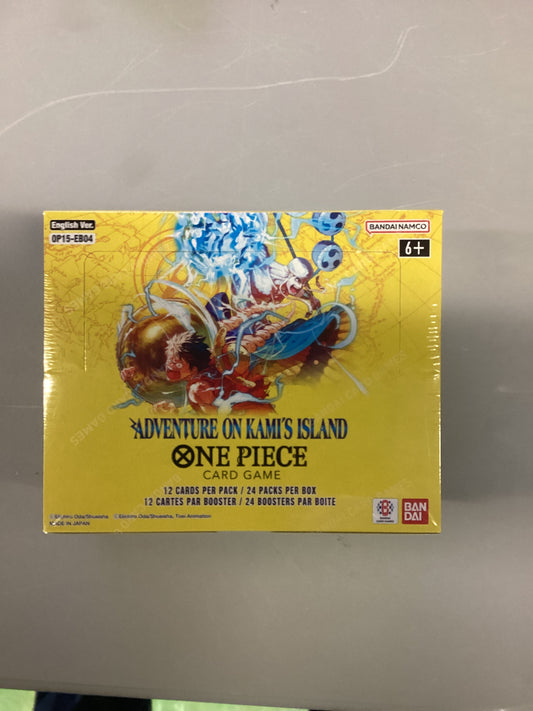 One Piece Adventure On Kamis Island Booster Box