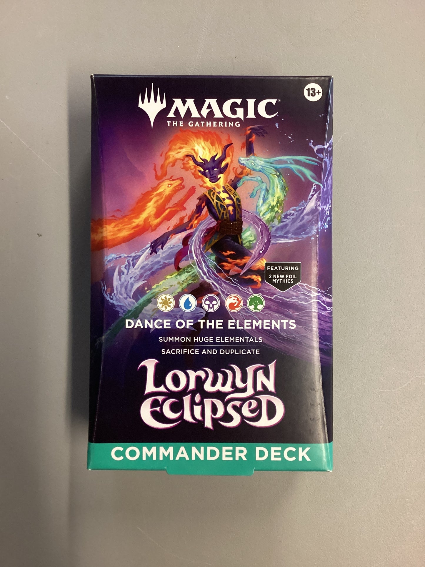 Magic The Gathering Lorwyn Eclipsed Dance Of The Elements Commander Deck