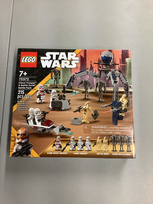 Lego Star Wars Clone Trooper And Battle Droid Battle Pack (75372)