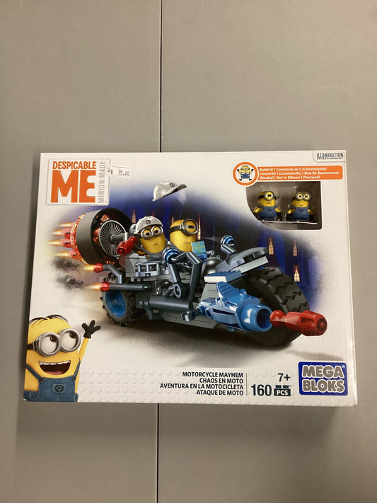 Mega Bloks Despicable Me Motorcycle Mayhem