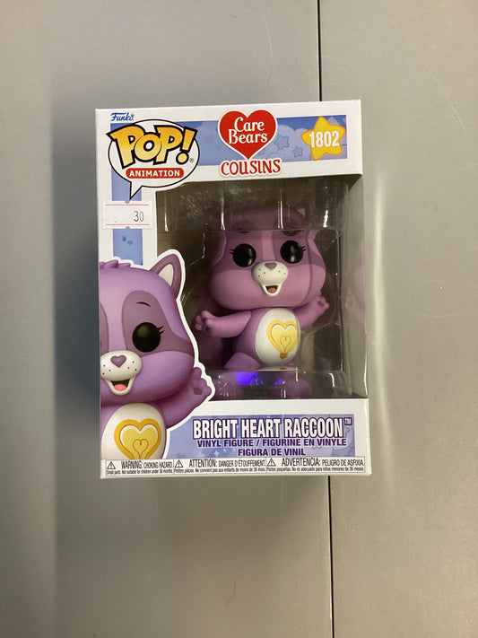 Funko Pop Care Bear Cousins Bright Heart Raccoon 1802