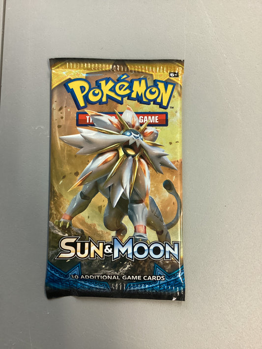 Pokemon TCG Sun And Moon Base Set Booster Pack