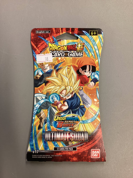 DragonBall Super Card Game Ultimate Squad Sealed Booster Pack Blister
