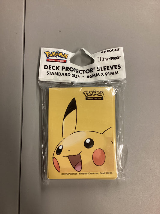 Ultra-Pro Sandard Size Deck Protector Sleeves Pikachu
