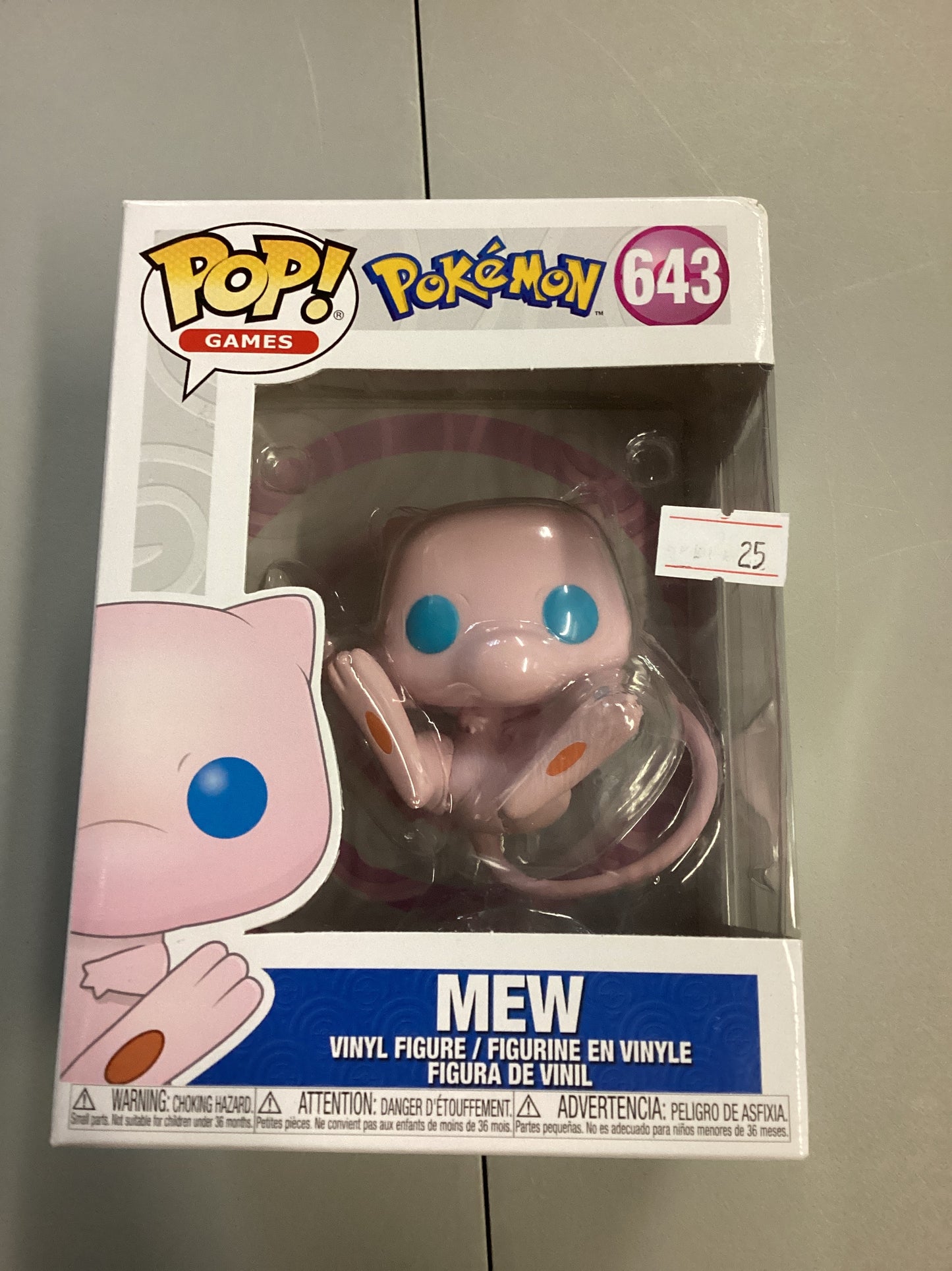 Funko Pop Pokemon Mew 643