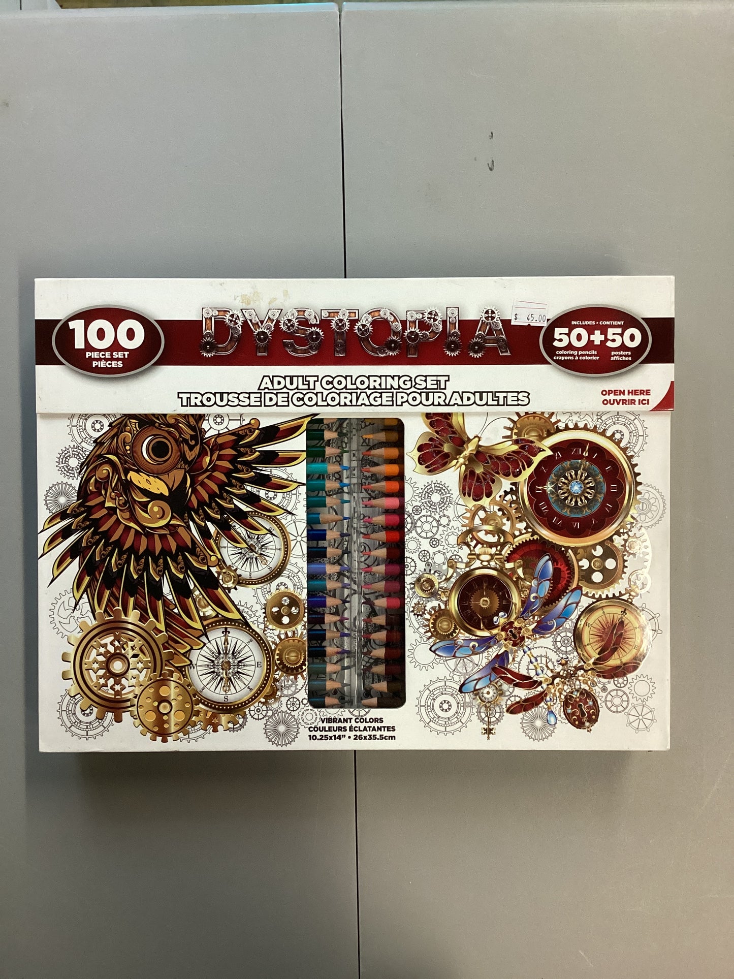 Dystopia Adult Coloring Set