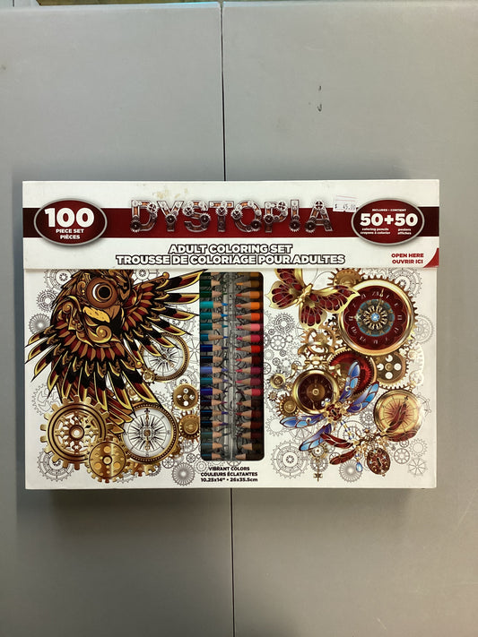 Dystopia Adult Coloring Set