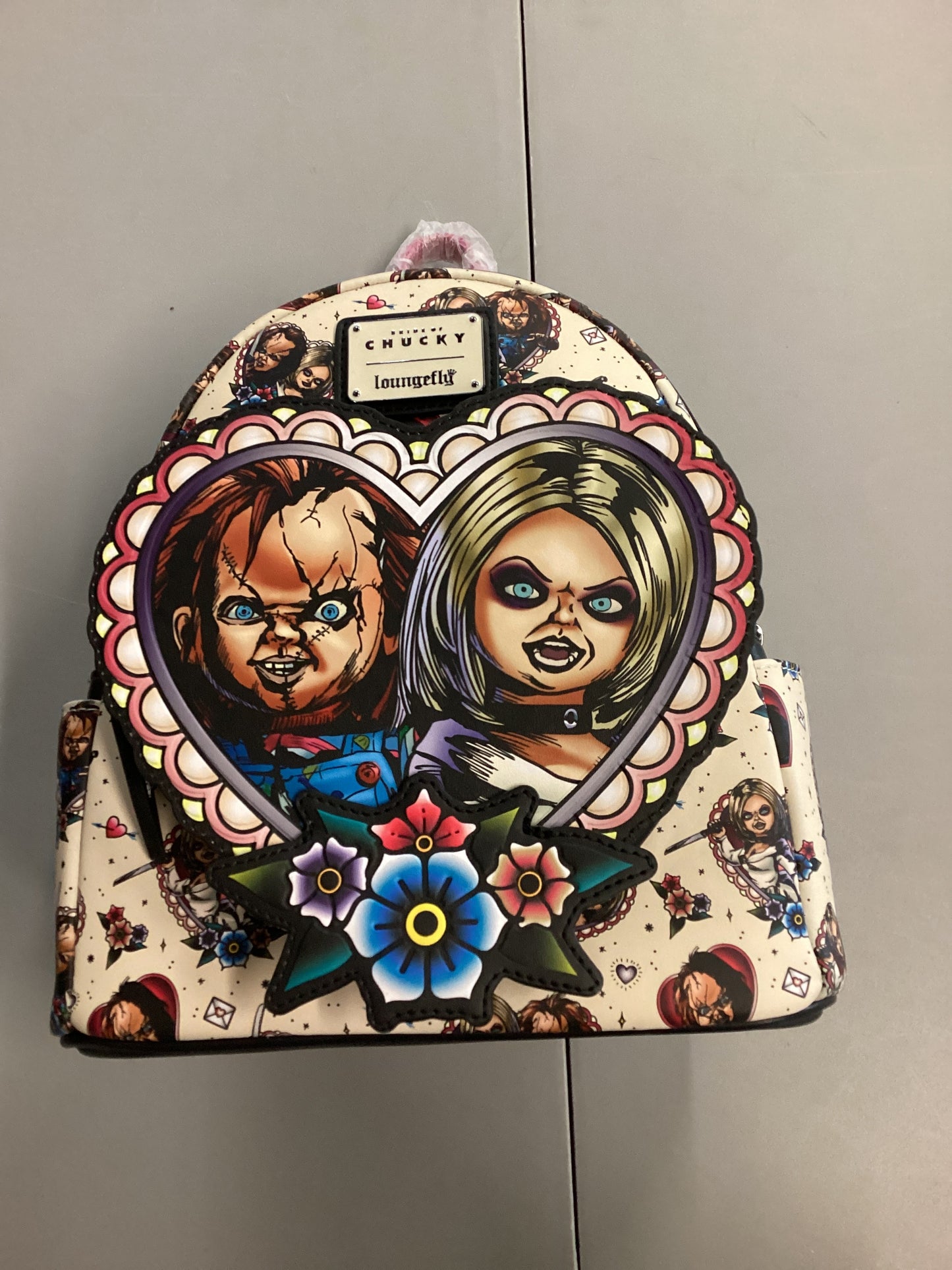 Chucky And Tiffany Loungefly Mini Backpack