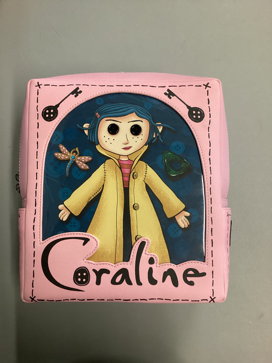 Coraline Button Eyes Loungefly Mini Backpack