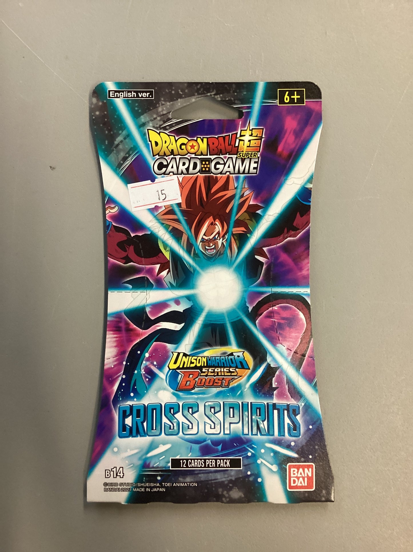 DragonBall Super Card Game Cross Spirits Sealed Booster Pack Blister