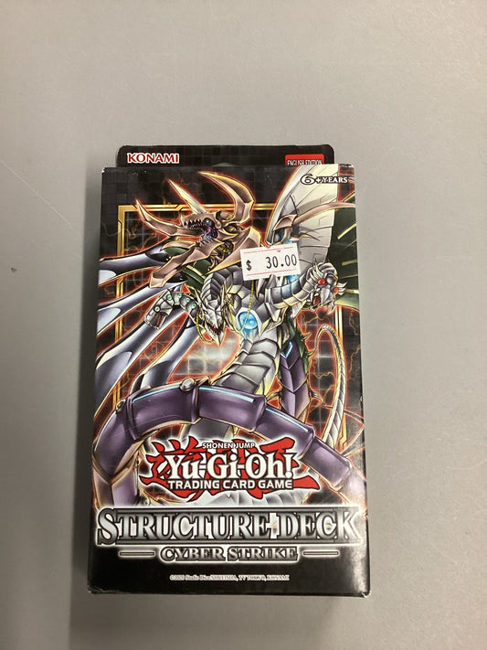 Yu-Gi-Oh! Cyber Strike 1st Edition Sealed Structure Deck