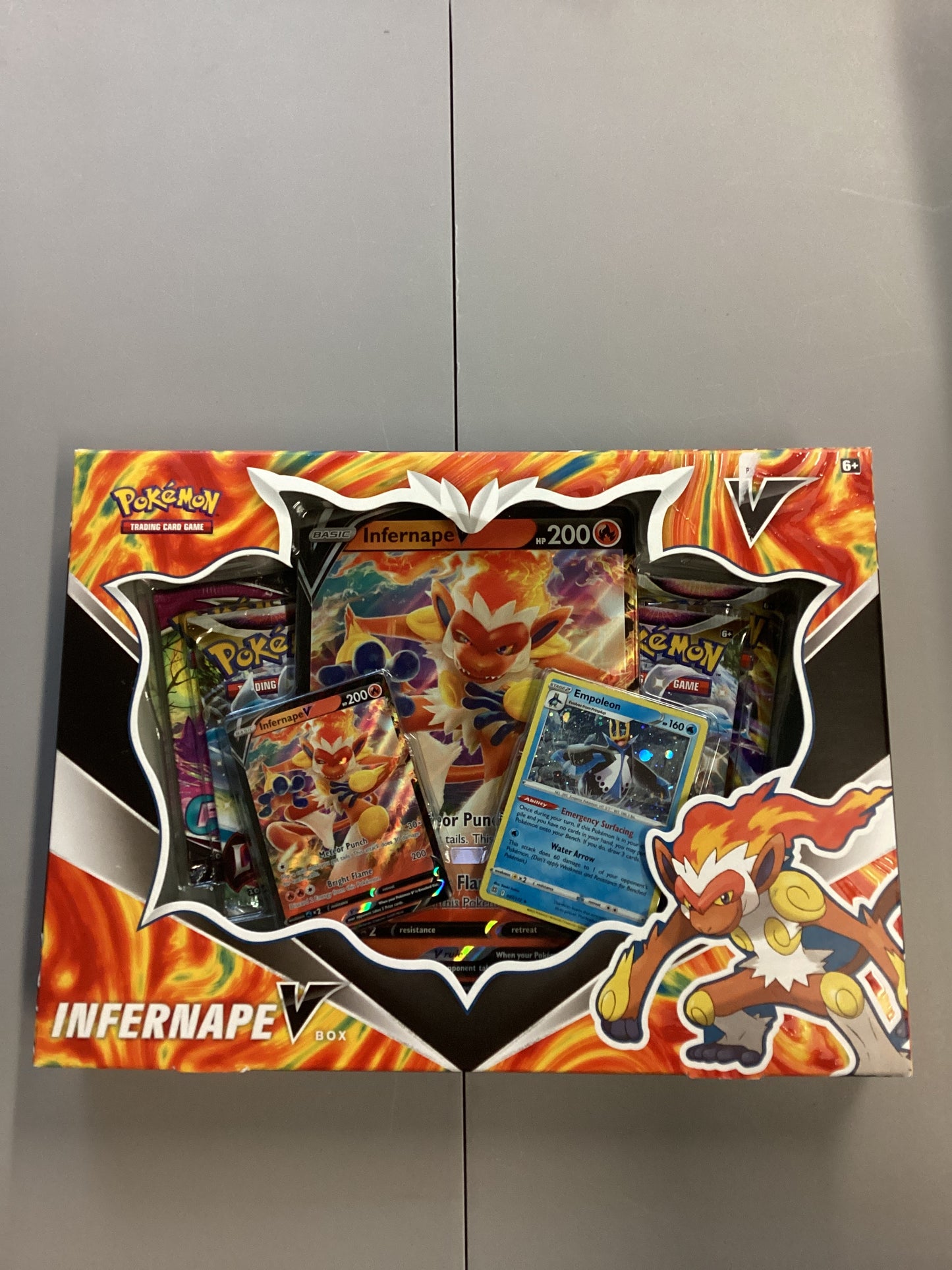Pokemon TCG Infernape V Box