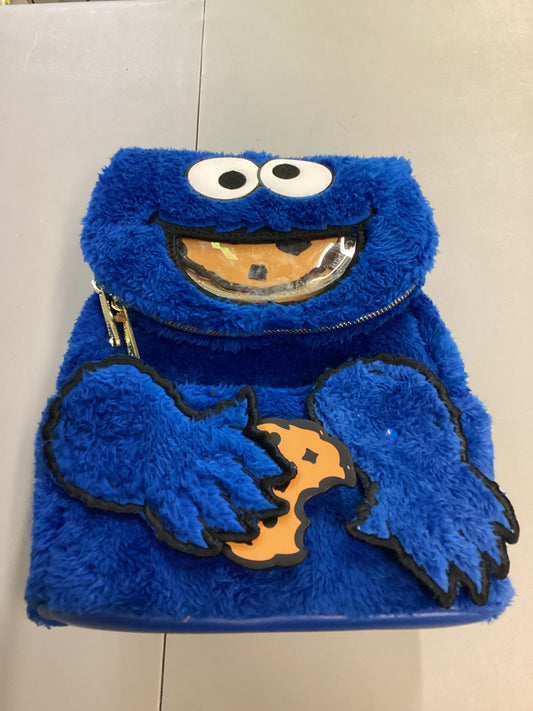 Sesame Street Cookie Monster Loungefly Mini Backpack