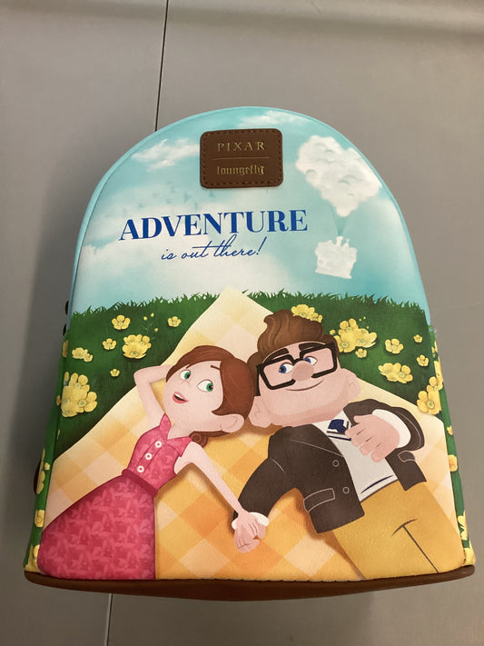 Disney Up Carl And Ellie Picnic Mini Backpack