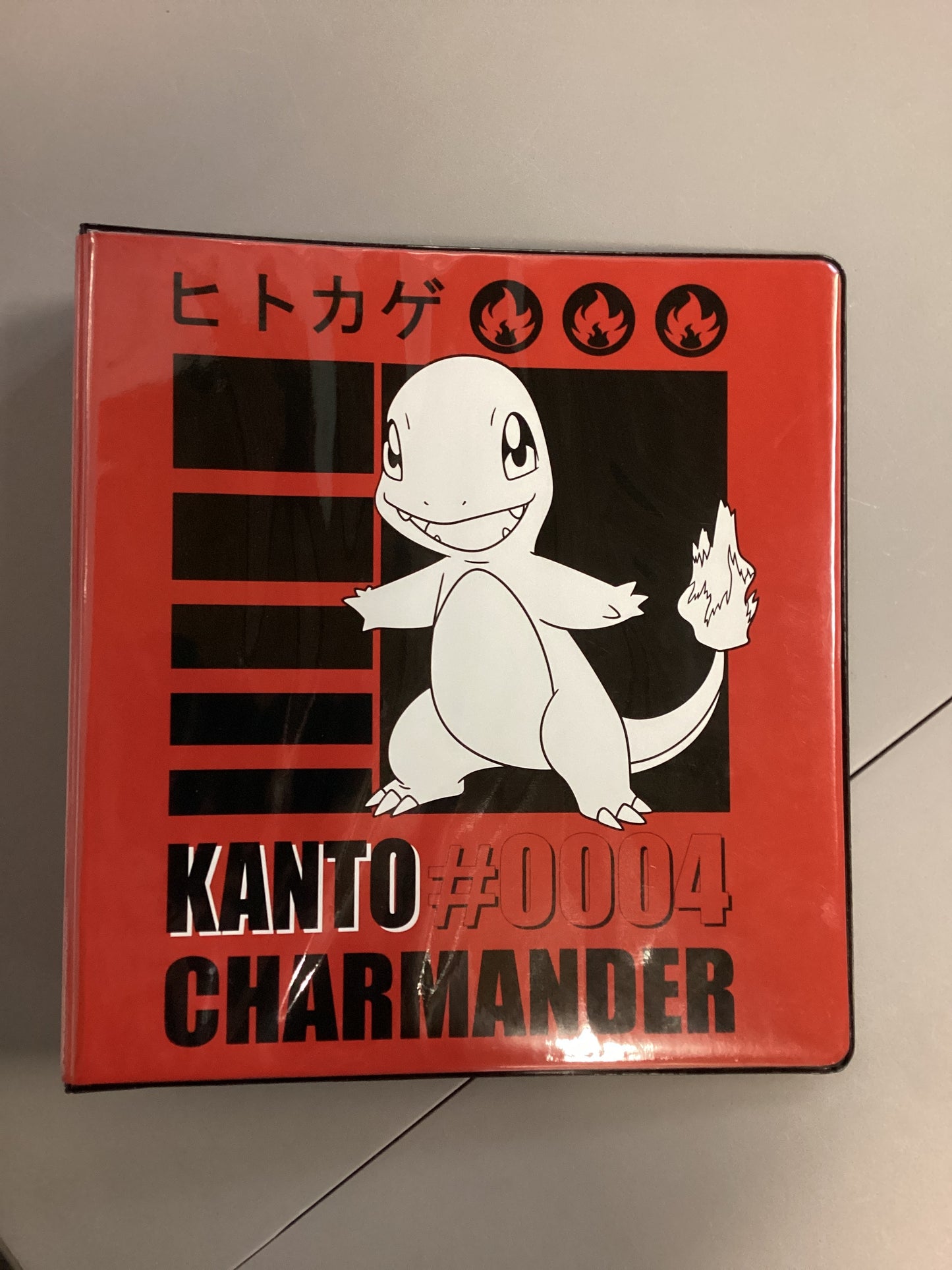 Ultra Pro D-Ring Pokemon Cards Binder Charmander