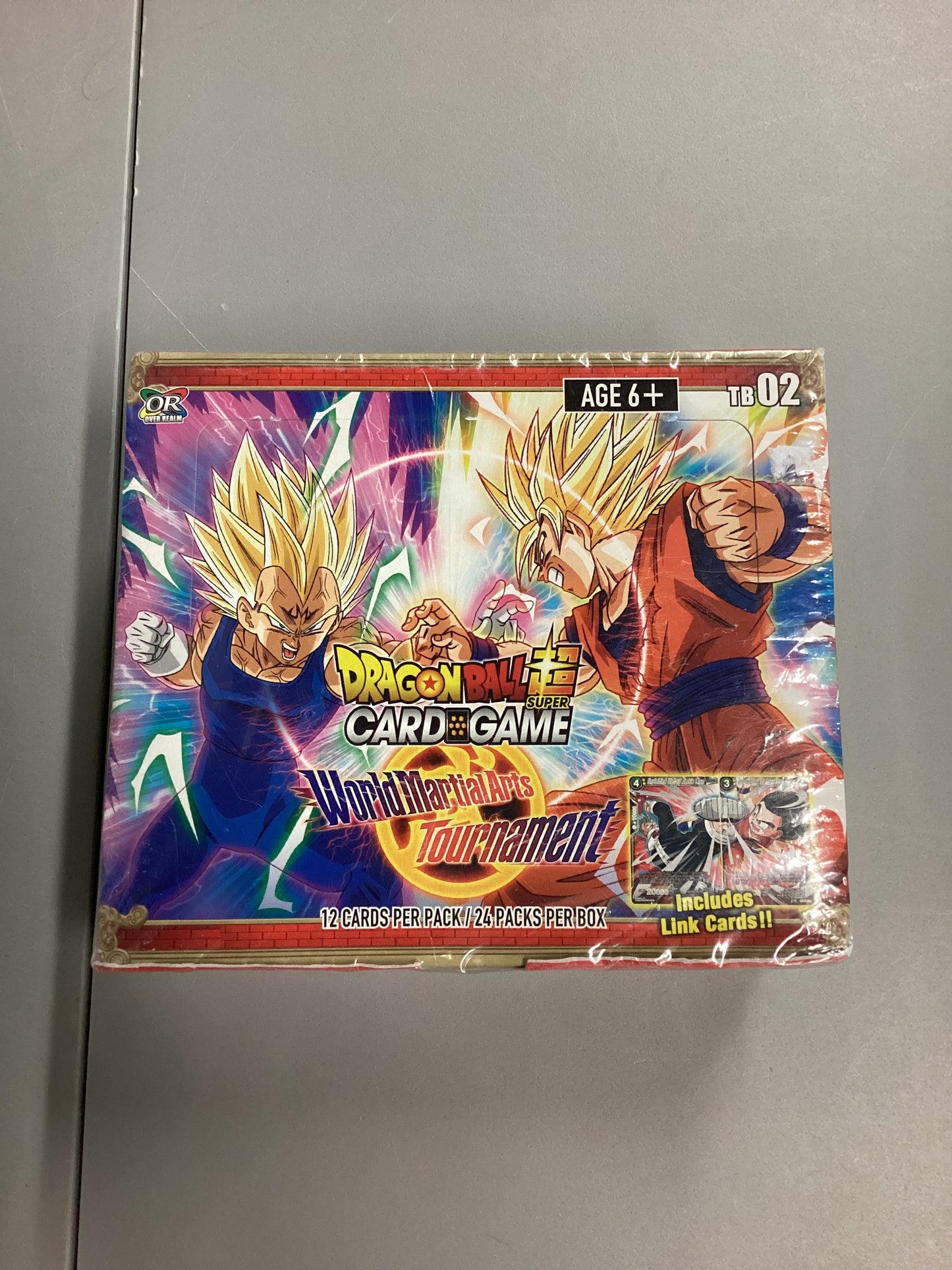 DragonBall Super Card Game World Martial Arts Tournament Sealed Booster Box