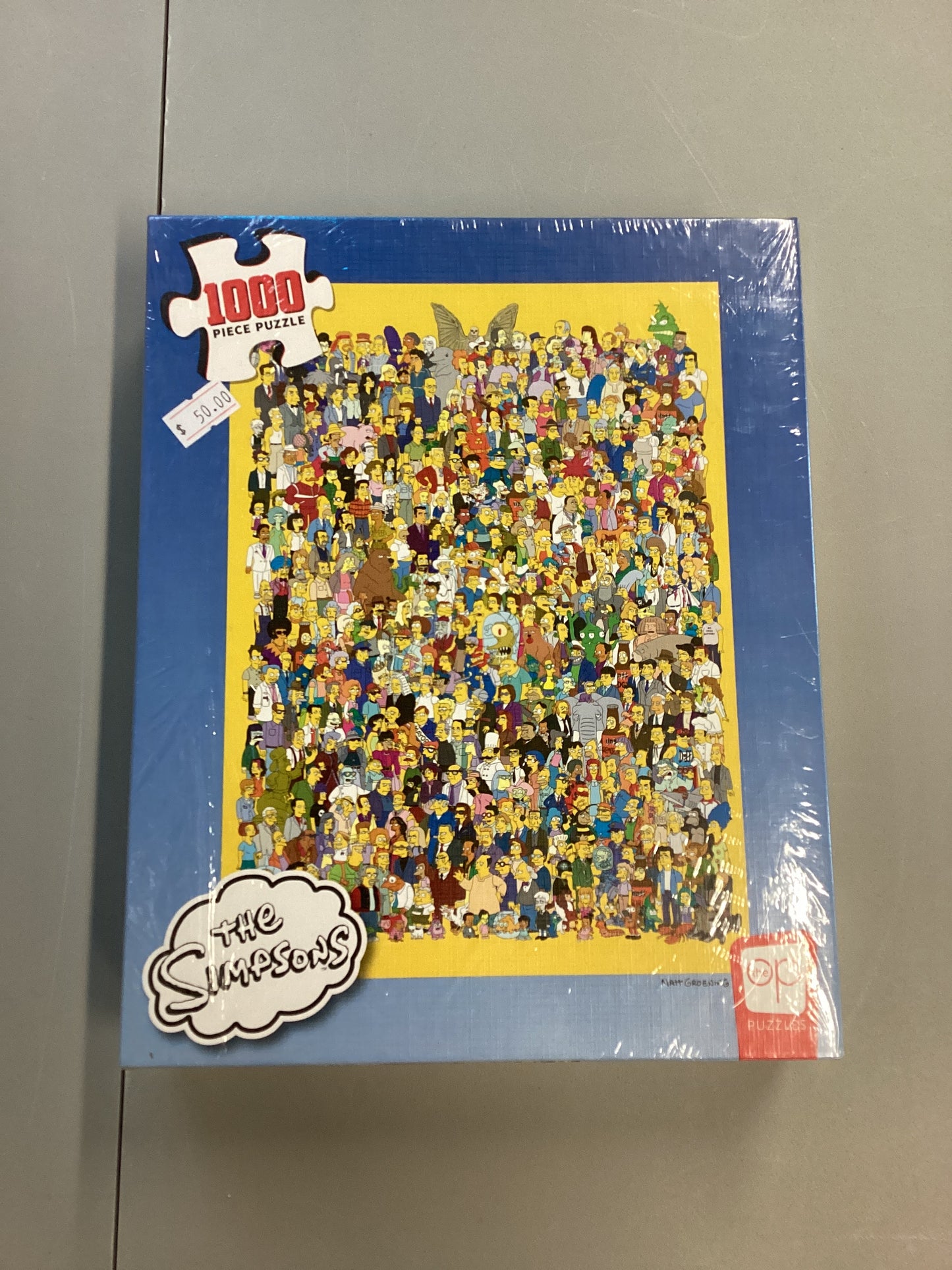 The Simpsons Cast Of Thousands 1000 Piece Puzzle