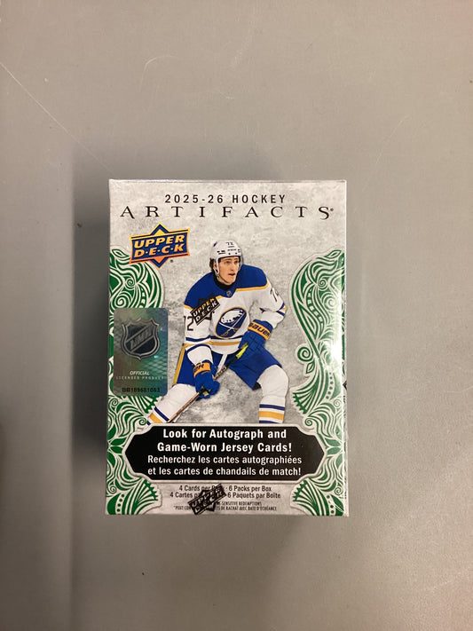 Upper Deck 2025-26 Hockey Artifacts Blaster Box
