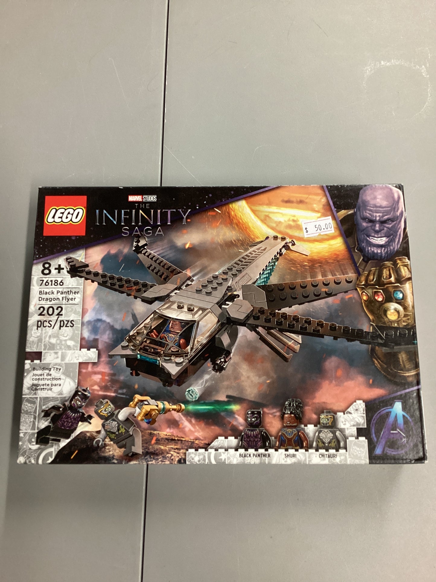 Lego Marvel Black Panther Dragon Flyer (76186)