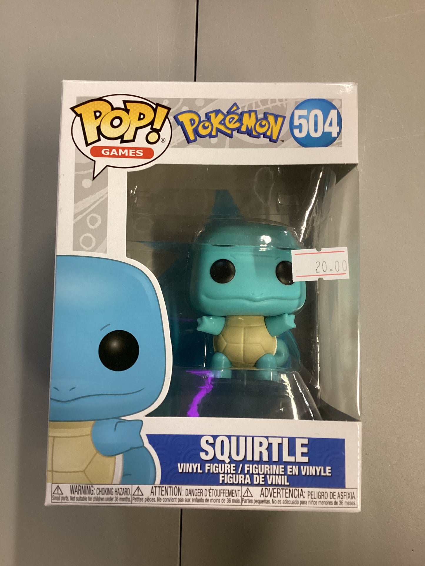 Funko Pop Pokemon Squirtle 504