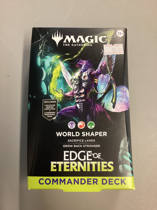 Magic The Gathering Edge Of Eternities World Shaper Commander Deck