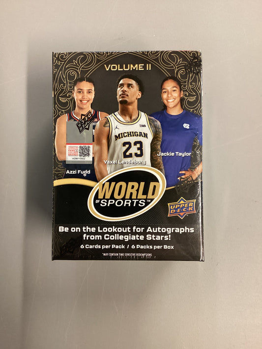Upper Deck World Of Sports Volume 2 Blaster Box